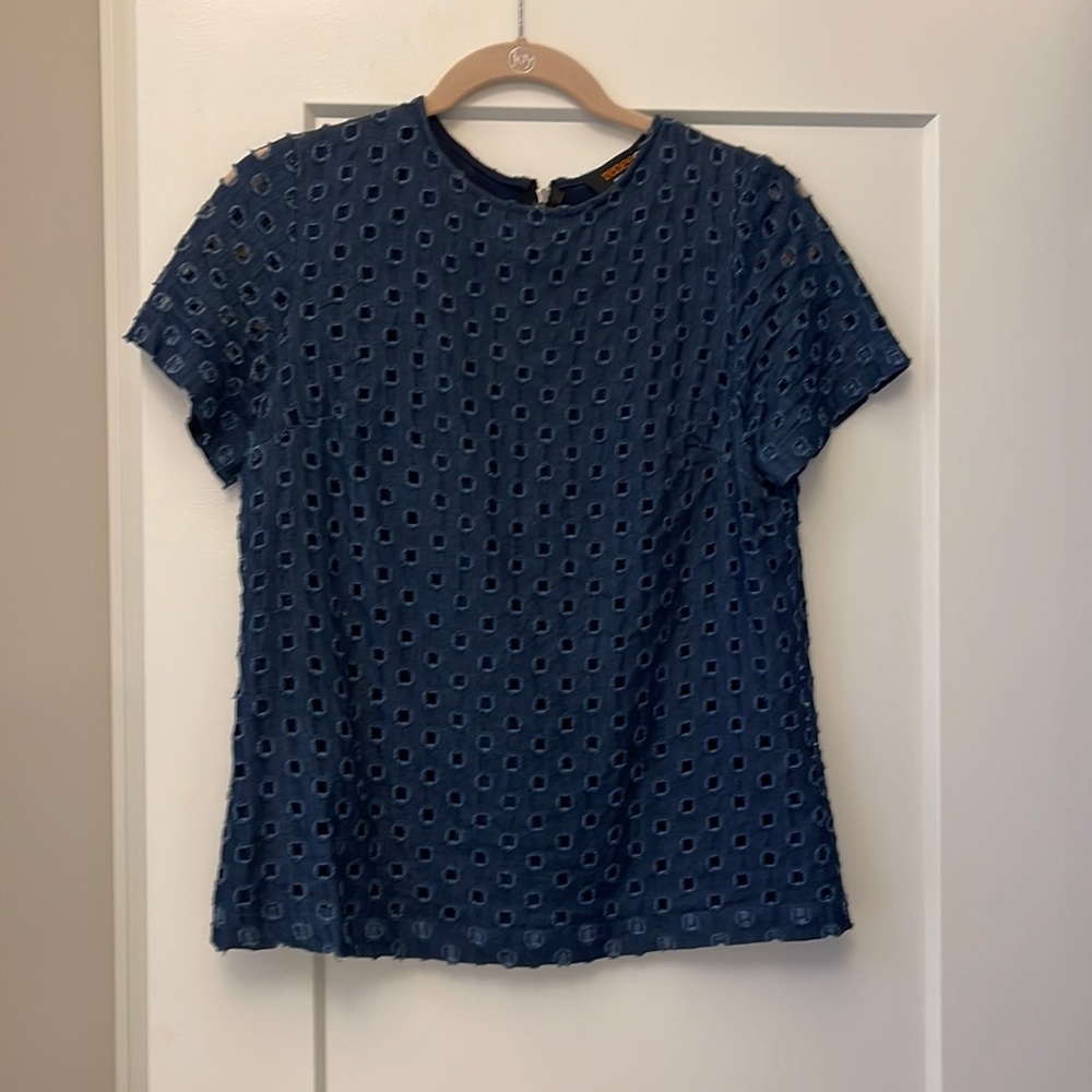 Evereve - ReneeC top - color: denim - size small